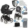 New 🤩 Junama 2in1 Kombikinderwagen-Set Termo Line Tex inkl.- Babywanne, Sportsitz, Wickeltasche, Fußsack & Handmuff - Schwarz - Collection 2022 😉 -Pushchairs Shop junama 2in1 kombikinderwagen set termo line tex inkl babywanne sportsitz wickeltasche fusssack handmuff schwarz set 647 d0