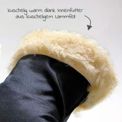 Budget ✨ Kaiser Lammfell-Handschuhe Stroller Mitt - Schwarz - Collection 2022 🧨 -Pushchairs Shop kaiser lammfell handschuhe stroller mitt schwarz 6575825 d4