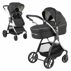 Best reviews of 🥰 Knorr Baby Yuu combination pushchair incl. diaper bag - Melange anthracite 👏