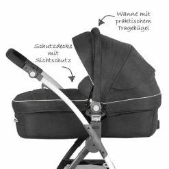 Best reviews of 🥰 Knorr Baby Yuu combination pushchair incl. diaper bag - Melange anthracite 👏 -Pushchairs Shop knorr baby kombi kinderwagen yuu melange anthrazit 800910 d3