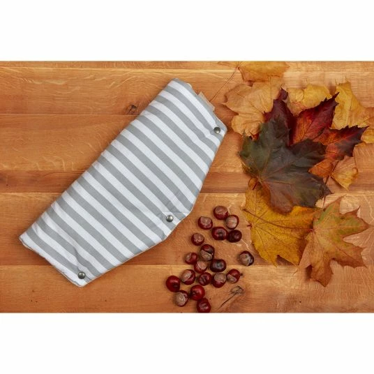 Wholesale ✔️ Kraftkids Handwärmer / Handmuff für Kinderwagen & Buggy - Streifen - Grau 🔔 4 Wholesale ✔️ Kraftkids Handwärmer / Handmuff für Kinderwagen & Buggy - Streifen - Grau 🔔 - Image 2