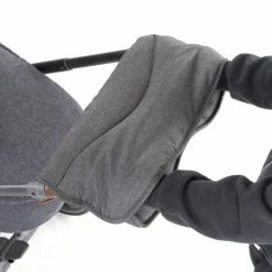 New 🧨 LaLoona Deluxe Hand Muff / Hand Warmer for Stroller & Buggy - Melange Grey 🔥