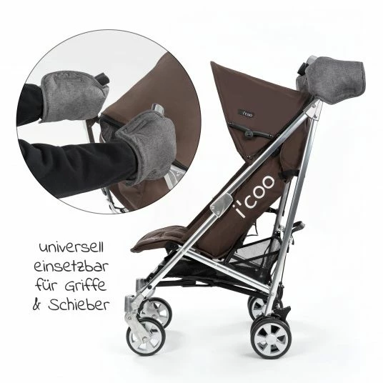 Best reviews of 🌟 LaLoona Deluxe Handschuhe / Handwärmer für Kinderwagen & Buggys mit 2 Griffen - Melange Grau 🛒 5 Best reviews of 🌟 LaLoona Deluxe Handschuhe / Handwärmer für Kinderwagen & Buggys mit 2 Griffen - Melange Grau 🛒 - Image 3