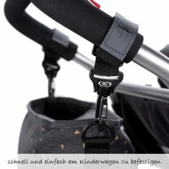 Coupon 🥰 Lässig Buggy Organizer Casual - Triangle - Dark Grey 😍 -Pushchairs Shop lassig kinderwagen organizer casual buggy bag triangel dark grey 1107002207 d3