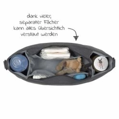 Hot Sale 😀 Lässig Kinderwagen Organizer Glam Goldie Buggy Bag - Anthracite 🤩 -Pushchairs Shop lassig kinderwagen organizer glam goldie buggy bag anthracite 1107002222 d2
