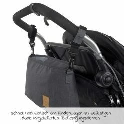 Hot Sale 😀 Lässig Kinderwagen Organizer Glam Goldie Buggy Bag - Anthracite 🤩 -Pushchairs Shop lassig kinderwagen organizer glam goldie buggy bag anthracite 1107002222 d3