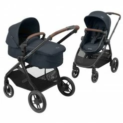Top 10 ❤️ Maxi-Cosi 2 -in- 1 Kombi-Kinderwagen Zelia³ wendbarer Sitz & Wanne in einem, verstellbarer Schieber, 22 kg - Essential Graphite - Collection 2022 👏