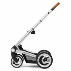 Outlet 💯 Mutsy Gestell Icon Silber Griff Cognac - Silber - Collection 2021 👏