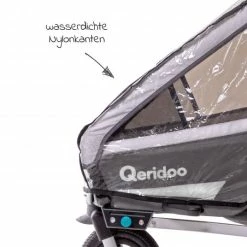 Discount 🤩 Qeridoo Regenschutz für Fahrradanhänger Kidgoo 1 - Collection 2022 😍 -Pushchairs Shop qeridoo regenschutz fur fahrradanhanger kidgoo 1 rskg1 20 d2