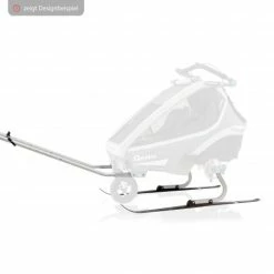 Budget 🌟 Qeridoo Ski & Hike Set 2022 inkl. Deichselaufnahme - Collection 2022 👍