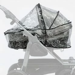 Flash Sale ⭐ TFK 2- teiliges Regenschutz-Set für Duo Kombi-Einheit (Babywanne + Sitz) - Collection 2022 👍
