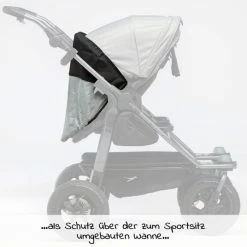 Promo ✔️ TFK 2-teiliges Sonnenschutz-Set für Duo Kombi-Einheit (Babywanne + Sitz) - Collection 2022 👍 -Pushchairs Shop tfk 2 teiliges sonnenschutz set fur duo kombi einheit babywanne sitz t 004 d1 k2 d2