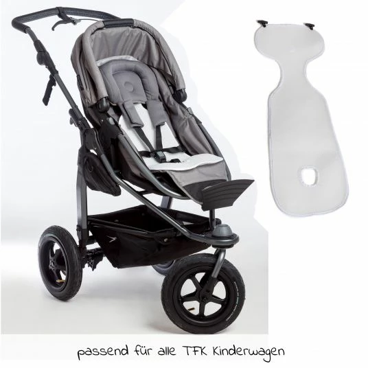 Best Pirce 😀 TFK Atmungsaktive Universal Sitzeinlage Airgo - Weiß - Collection 2022 😍 4 Best Pirce 😀 TFK Atmungsaktive Universal Sitzeinlage Airgo - Weiß - Collection 2022 😍 - Image 2