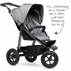 Cheap ⭐ TFK Buggy & Sportkinderwagen Mono mit Luftreifen inkl. Sportsitz bis 34 kg + XXL-Zamboo Zubehörpaket - Grau - Collection 2022 🎁 -Pushchairs Shop tfk buggy sportkinderwagen mono mit luftreifen inkl sportsitz bis 34 kg xxl zamboo zubehorpaket grau t m1 fa s 315 zamboo zubehor d3