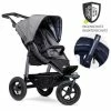 Brand new 🎁 TFK Buggy & Sportkinderwagen Mono mit Luftreifen inkl. Sportsitz bis 34 kg + XXL-Zamboo Zubehörpaket - Premium Grau - Collection 2022 😀