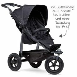 Buy ⌛ TFK Buggy & Sportkinderwagen Mono mit Luftreifen inkl. Sportsitz bis 34 kg + XXL-Zamboo Zubehörpaket - Schwarz - Collection 2022 😀 -Pushchairs Shop tfk buggy sportkinderwagen mono mit luftreifen inkl sportsitz bis 34 kg xxl zamboo zubehorpaket schwarz t m1 fa s 310 zamboo zubehor d3