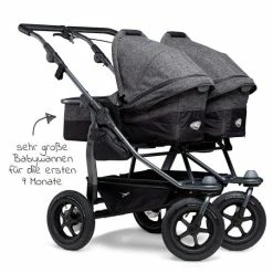 Top 10 🎁 TFK Geschwister- & Zwillingskinderwagen Duo mit Lufreifen - 2x Kombi-Einheit (Wanne+Sitz) + XXL Zamboo Zubehör - Anthrazit - Collection 2022 🌟 -Pushchairs Shop tfk geschwister zwillingskinderwagen duo mit lufreifen 2x kombi einheit wanne sitz xxl zamboo zubehor anthrazit t d1 fa 2x k 411 zamboo zubehor d3