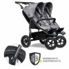 Promo 💯 TFK Geschwister- & Zwillingsportwagen Duo mit Luftreifen - 2x Sportsitze bis 45 kg + XXL Zamboo Zubehör - Grau - Collection 2022 😉 -Pushchairs Shop tfk geschwister zwillingsportwagen duo mit luftreifen 2x sportsitze bis 45 kg xxl zamboo zubehor grau t d1 fa s 315 zamboo zubehor d0