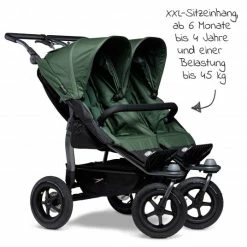 Budget ⭐ TFK Geschwister- & Zwillingsportwagen Duo mit Luftreifen - 2x Sportsitze bis 45 kg + XXL Zamboo Zubehör - Olive - Collection 2022 🥰 -Pushchairs Shop tfk geschwister zwillingsportwagen duo mit luftreifen 2x sportsitze bis 45 kg xxl zamboo zubehor olive t d1 fa s 355 zamboo zubehor d3