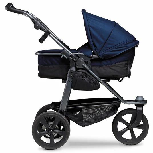 Outlet 🎉 TFK Kombi-Kinderwagen Mono mit Luftkammerreifen - inkl. Kombi-Einheit (Babywanne+Sitz) und XXL-Zamboo Zubehörpaket - Marine - Collection 2022 🤩 7 Outlet 🎉 TFK Kombi-Kinderwagen Mono mit Luftkammerreifen - inkl. Kombi-Einheit (Babywanne+Sitz) und XXL-Zamboo Zubehörpaket - Marine - Collection 2022 🤩 - Image 5