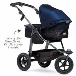 Budget 🔥 TFK Kombi-Kinderwagen Mono mit Luftreifen - inkl. Kombi-Einheit (Babywanne + Sitz) und XXL-Zamboo Zubehörpaket - Marine - Collection 2022 👍 -Pushchairs Shop tfk kombi kinderwagen mono mit luftreifen inkl kombi einheit babywanne sitz und xxl zamboo zubehorpaket marine t m1 fa k 334 zamboo zubehor d3