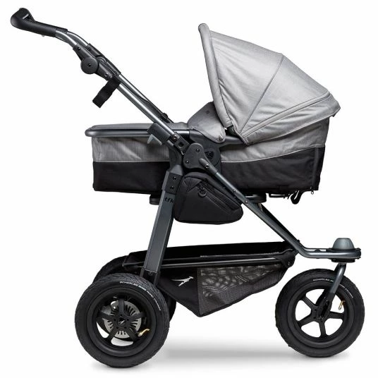 Best Pirce ✨ TFK Kombi-Kinderwagen Mono mit Luftreifen - inkl. Kombi-Einheit (Babywanne + Sitz) und XXL-Zamboo Zubehörpaket - Grau - Collection 2022 😉 7 Best Pirce ✨ TFK Kombi-Kinderwagen Mono mit Luftreifen - inkl. Kombi-Einheit (Babywanne + Sitz) und XXL-Zamboo Zubehörpaket - Grau - Collection 2022 😉 - Image 5