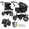 Best reviews of 🛒 TFK Kombi-Kinderwagen Mono mit Luftreifen - inkl. Kombi-Einheit (Babywanne + Sitz) und XXL-Zamboo Zubehörpaket - Schwarz - Collection 2022 🥰