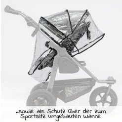Brand new 🌟 TFK Regenschutz für Mono Kombi-Einheit (Babywanne + Sitz) - Collection 2022 😀 -Pushchairs Shop tfk regenschutz fur mono kombi einheit babywanne sitz t 003 m1 k d2