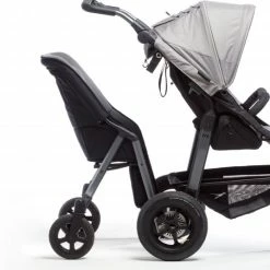 Coupon 👍 TFK Zweitsitz & Geschwistersitz Shuttle 2 für Mono / Duo / Joggster / Twin - Black Grey - Collection 2022 😍