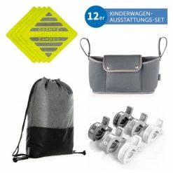 Best Pirce 😉 Zamboo 12-teiliges Kinderwagen-Ausstattungsset mit Beindecke 🎁