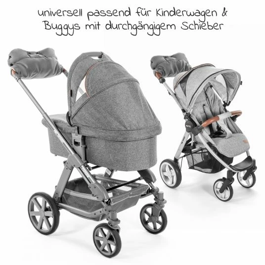 Hot Sale 🤩 Zamboo Handmuff für Kinderwagen & Buggy - Grau 🛒 4 Hot Sale 🤩 Zamboo Handmuff für Kinderwagen & Buggy - Grau 🛒 - Image 2